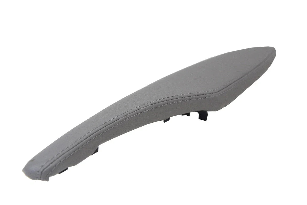Front Armrest Door Panel Cover Leather for BMW 6 Series (2004–2011) Gray