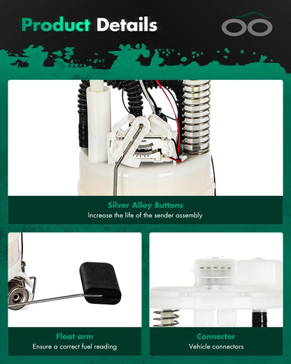 Electric Fuel Pump Module for 1.6L FWD Nissan Juke (2011-2017)