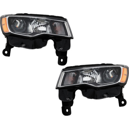 Set of 2 Headlights for Jeep (2022) - Driver & Passenger Side