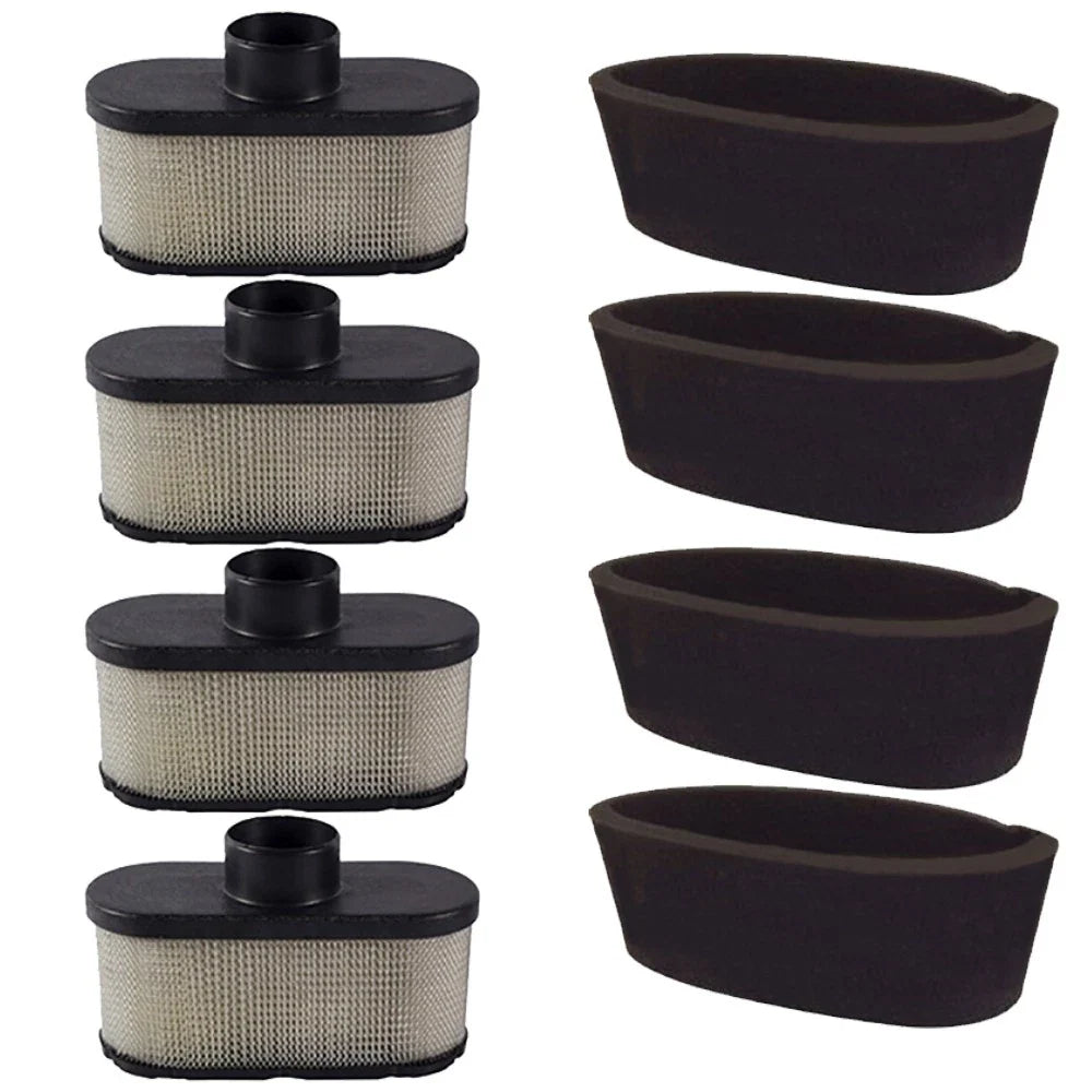 Set of 4 Air Filter & Pre-Filter Kit for John Deere (Replaces MIU12554)
