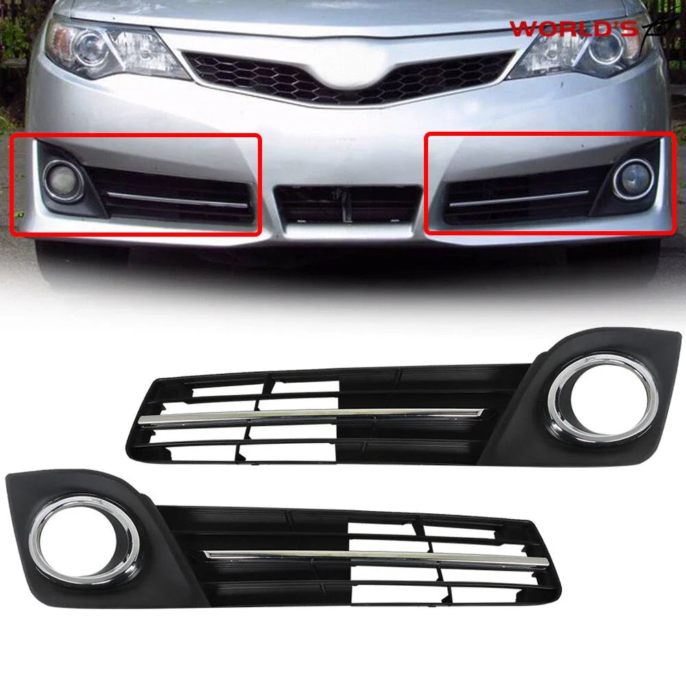 Pair Fog Light Bezel for Toyota Camry SE (2012–2014)