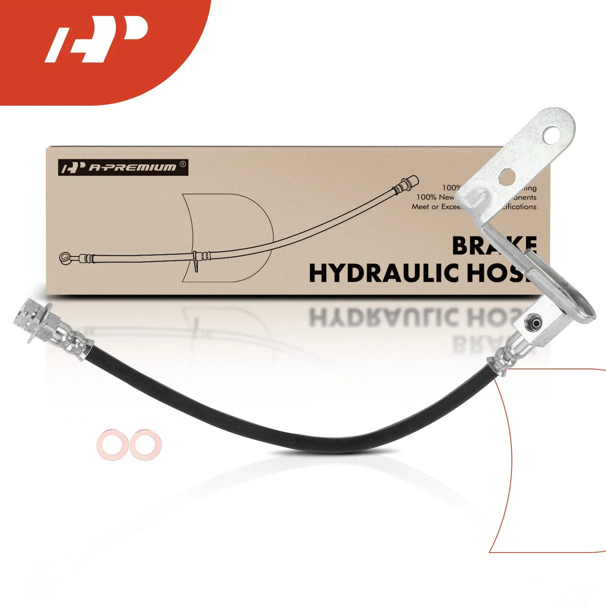 Rear Left Brake Hydraulic Hose for Ford Taurus, Mercury Sable (1996–1999)