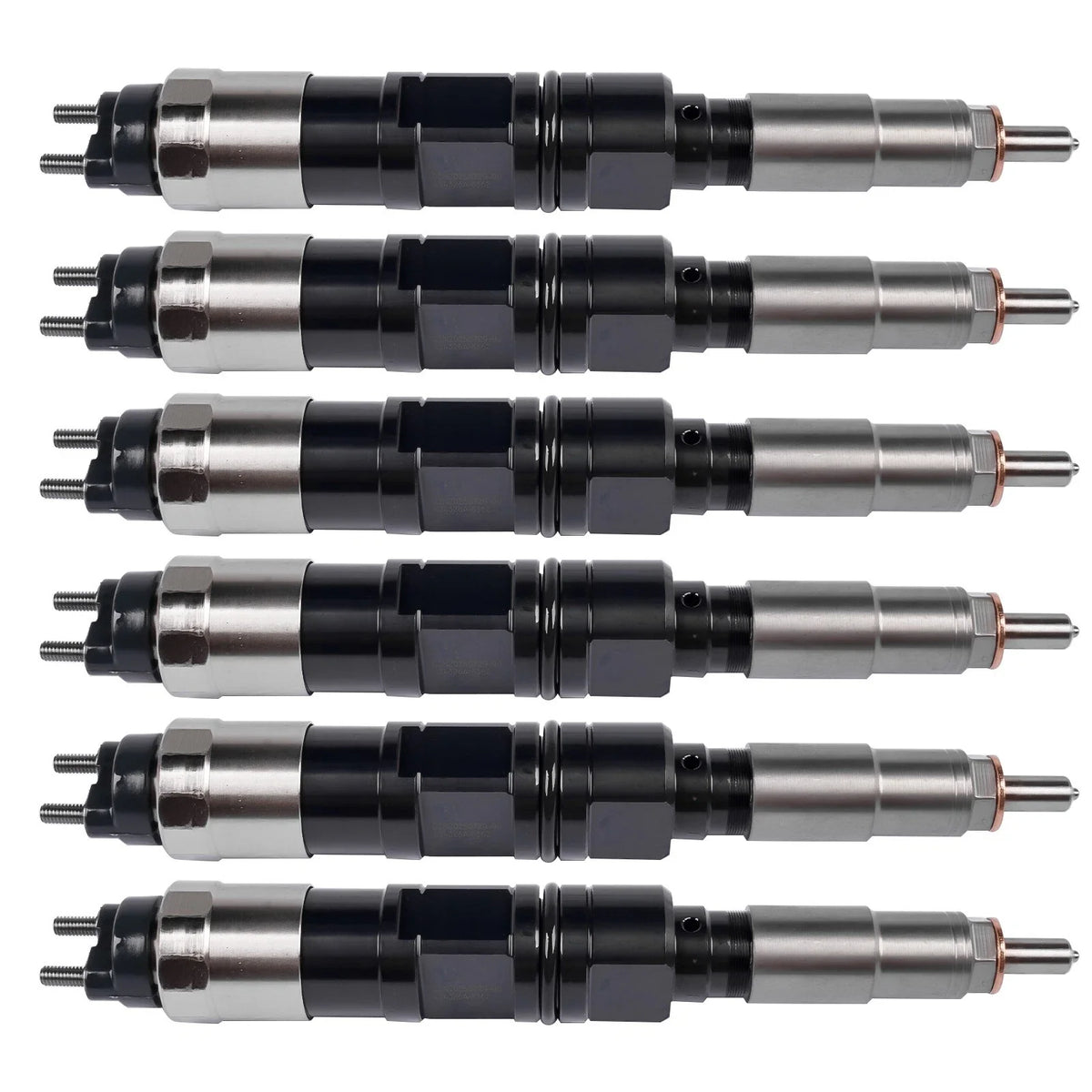 6X Fuel Injectors for John Deere 6068 4045 (Excavator E210LC E240LC)