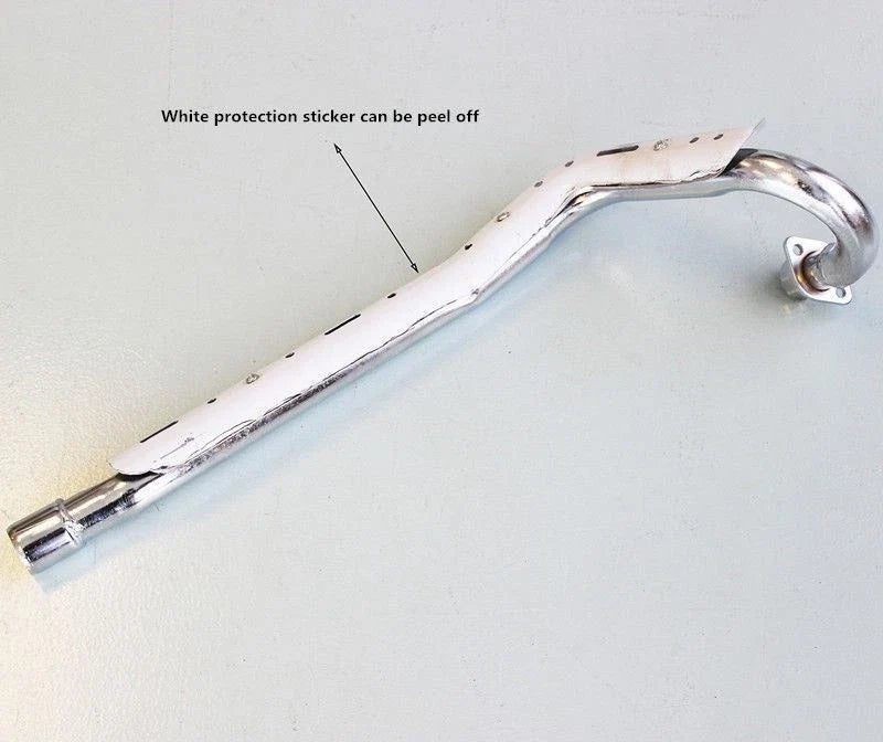 Performance Big Bore 38mm Exhaust Pipe for 70-125 cc Atomik PIT PRO