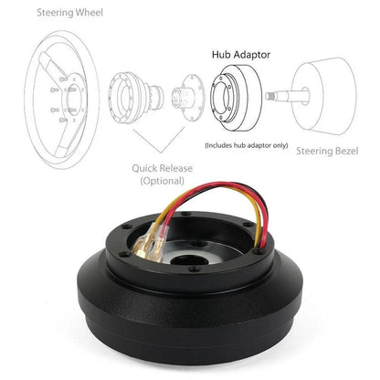 174H 6-Hole Short Thin Hub Adapter Kit for 1984-2004 Ford Mustang