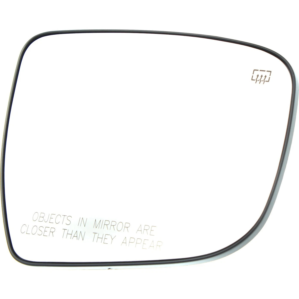 Mirror Glass for Nissan Juke Right (2015–2017) with Backing Plate