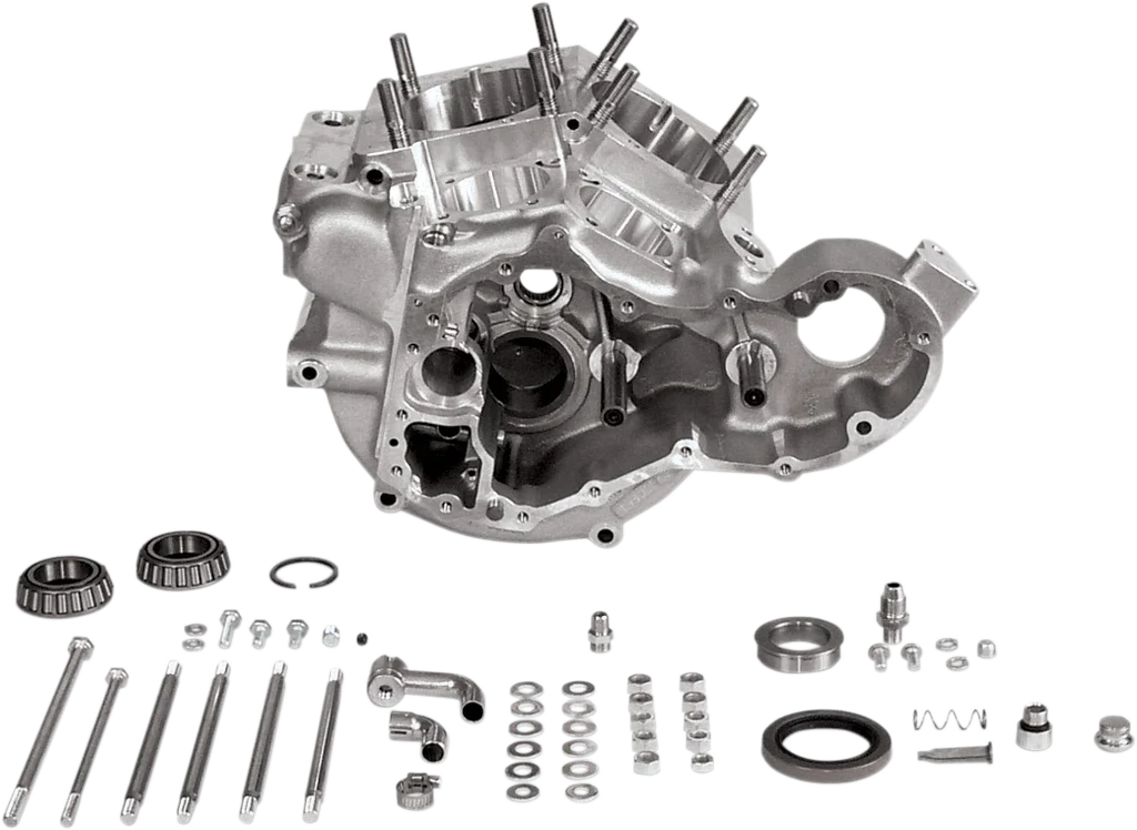 S&S Cycle Engine Case for Big Twin (Super Stock Generator Style)