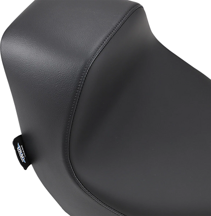 Smooth EZ-Solo Seat for Harley FLFB/S - Solar-Reflective Leather