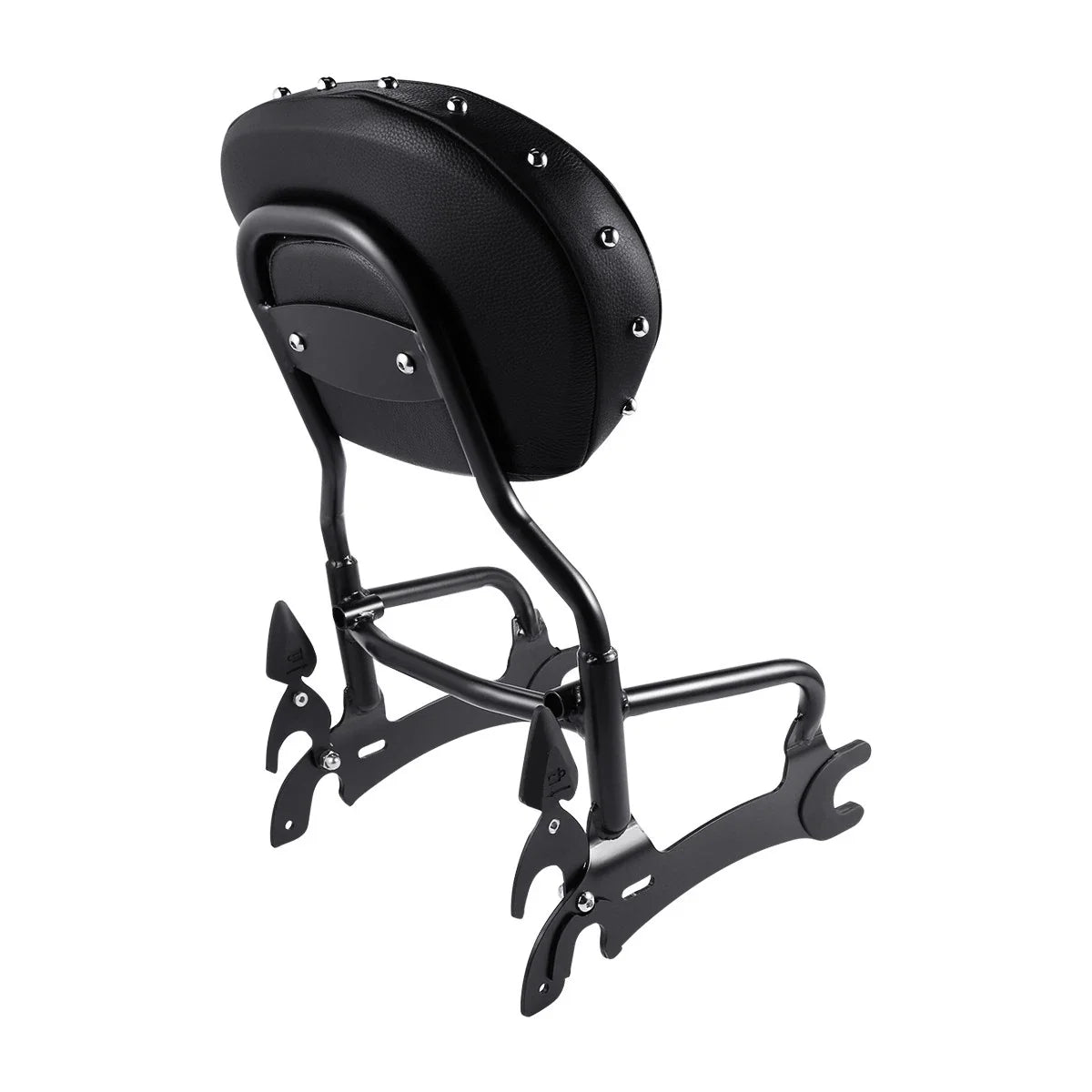 Sissy Bar Backrest Rack Spools - Black for Indian Chieftain 2014-2022
