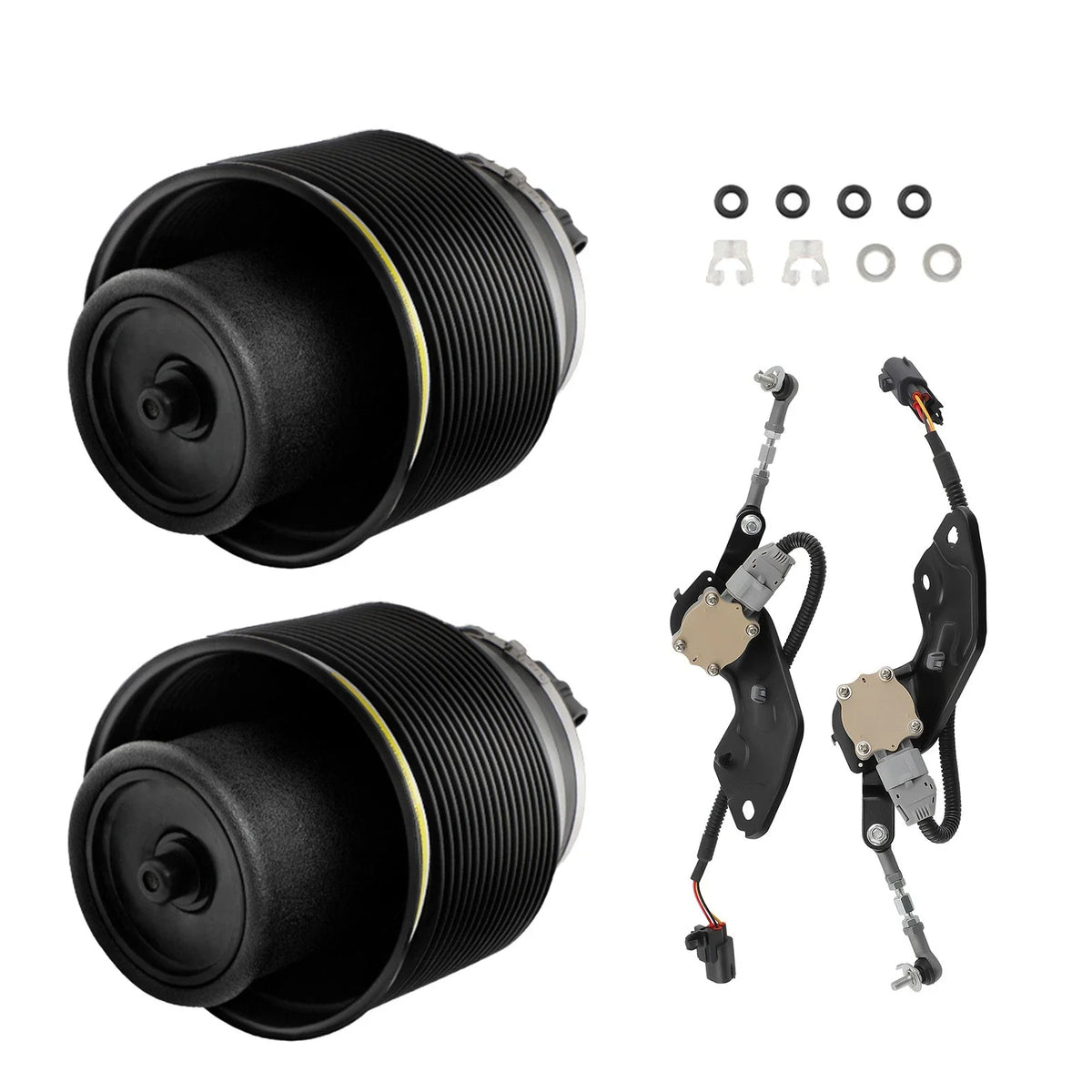Set of 2 Rear Air Spring Bags + 2 Height Level Sensors for Lexus 2003–