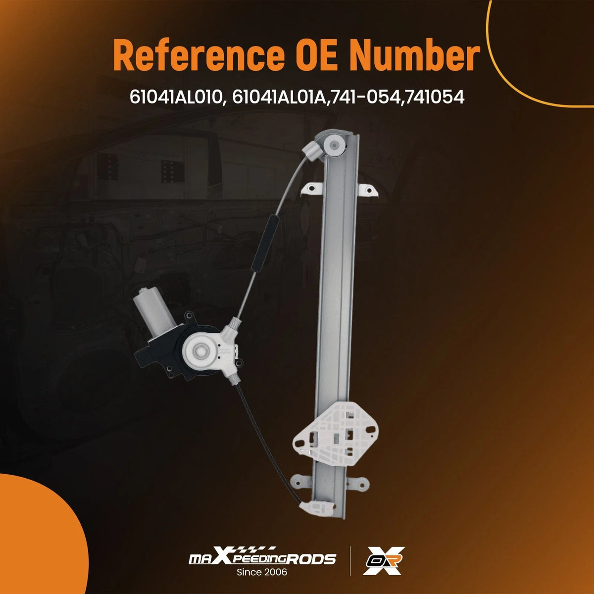 Front Left Window Regulator Assembly for Subaru Outback (2015–2019)