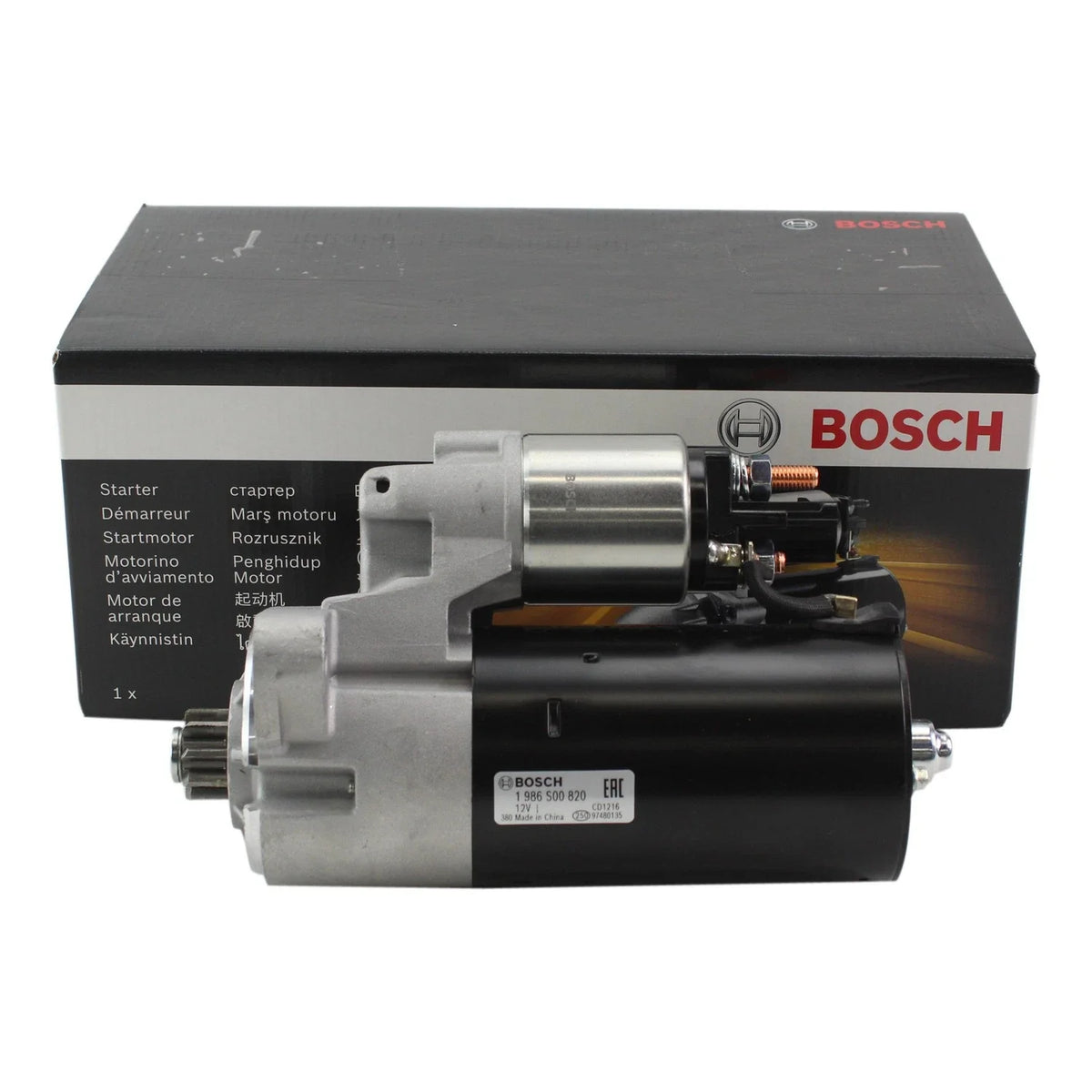 Bosch SR0793N Starter Motor Compatible with Various Makes & Models