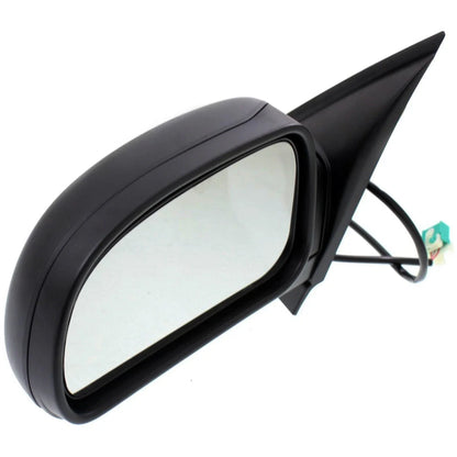 Left Manual Folding Power Mirror in Black for GMC Envoy 2006-2009