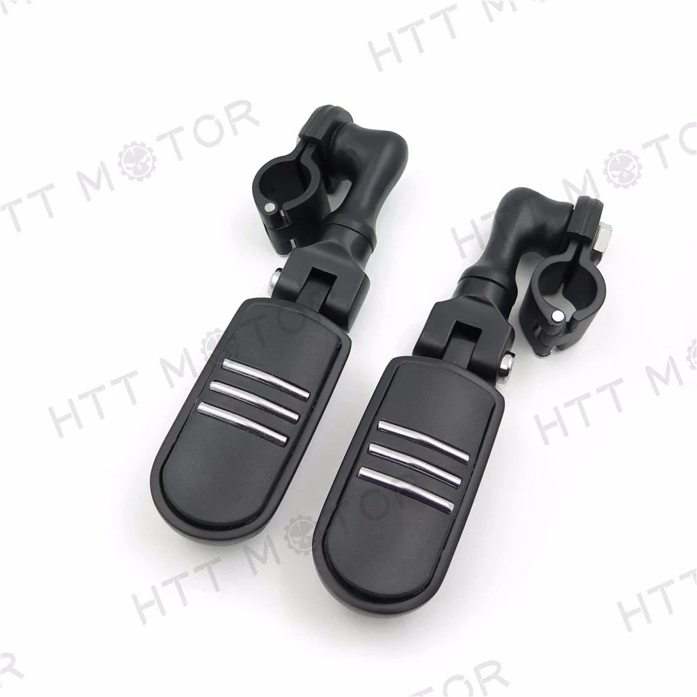 HTTMT Adjustable Foot Peg for Triumph Rocket (1" 25mm) Black