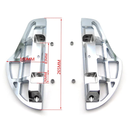 Passenger Footboard for Harley Touring 1993–2008 Shark Fin Leaf Dominator