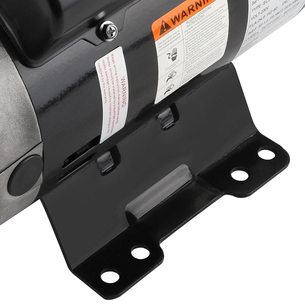 5HP Compressor Duty Motor for Frame-184TZ (60Hz, 3450RPM)