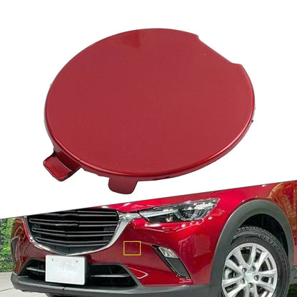 Towing Hook Eye Cover Cap - Front Bumper Red for Mazda CX-3 2014-2023