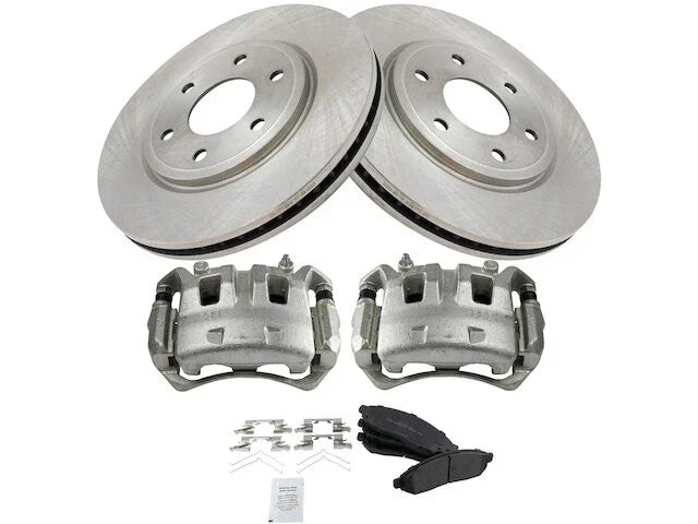 Front Brake Pad Rotor Caliper Set for Suzuki Equator (2009–2012) QH575MG