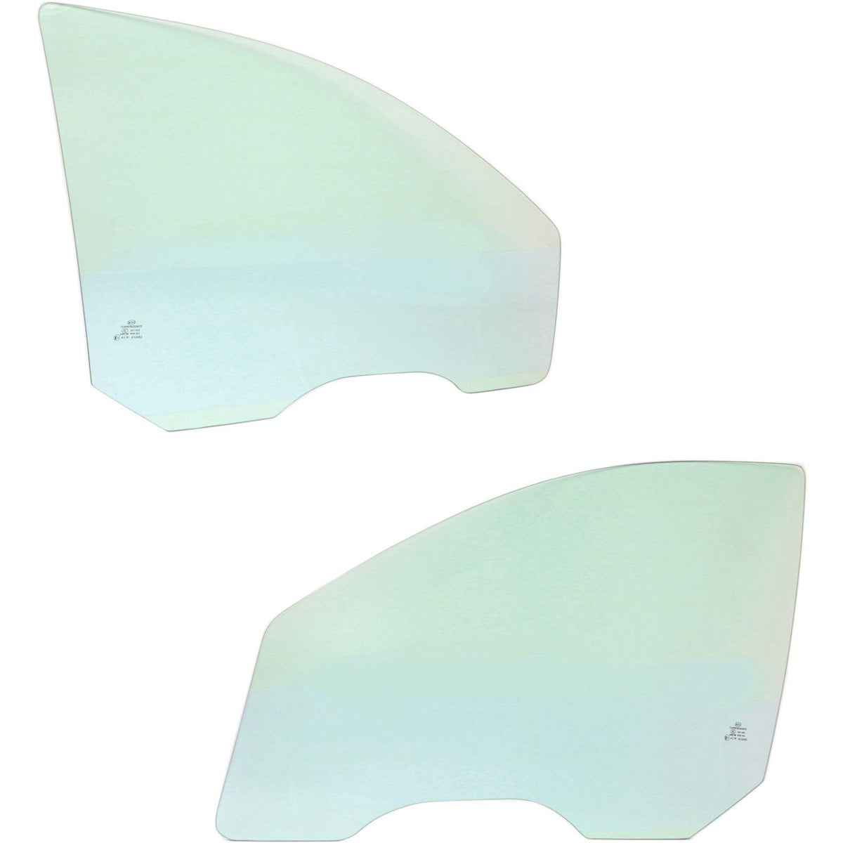 Door Glass Pair for Ford Focus 2008–2011