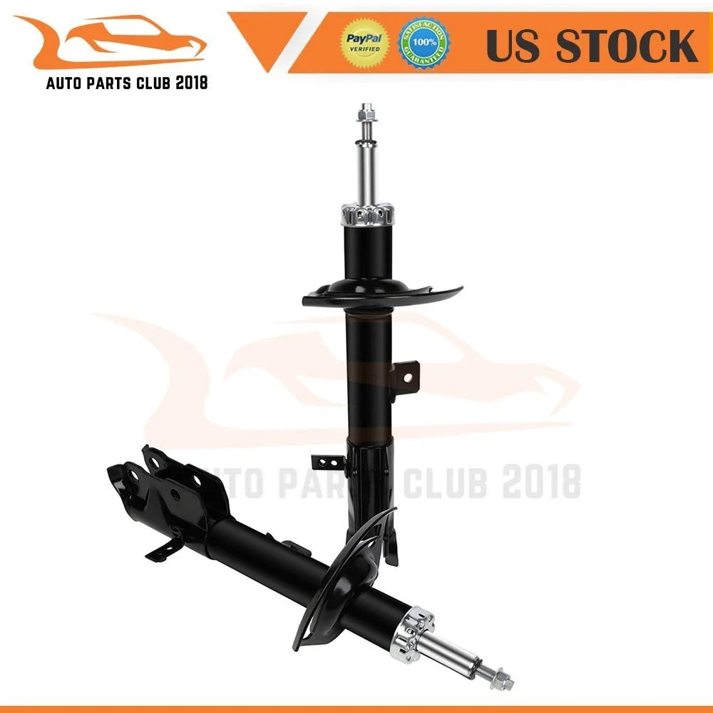 Front Pair Struts Shocks for Dodge Caliber, Jeep Compass, Patriot (2007–2010)