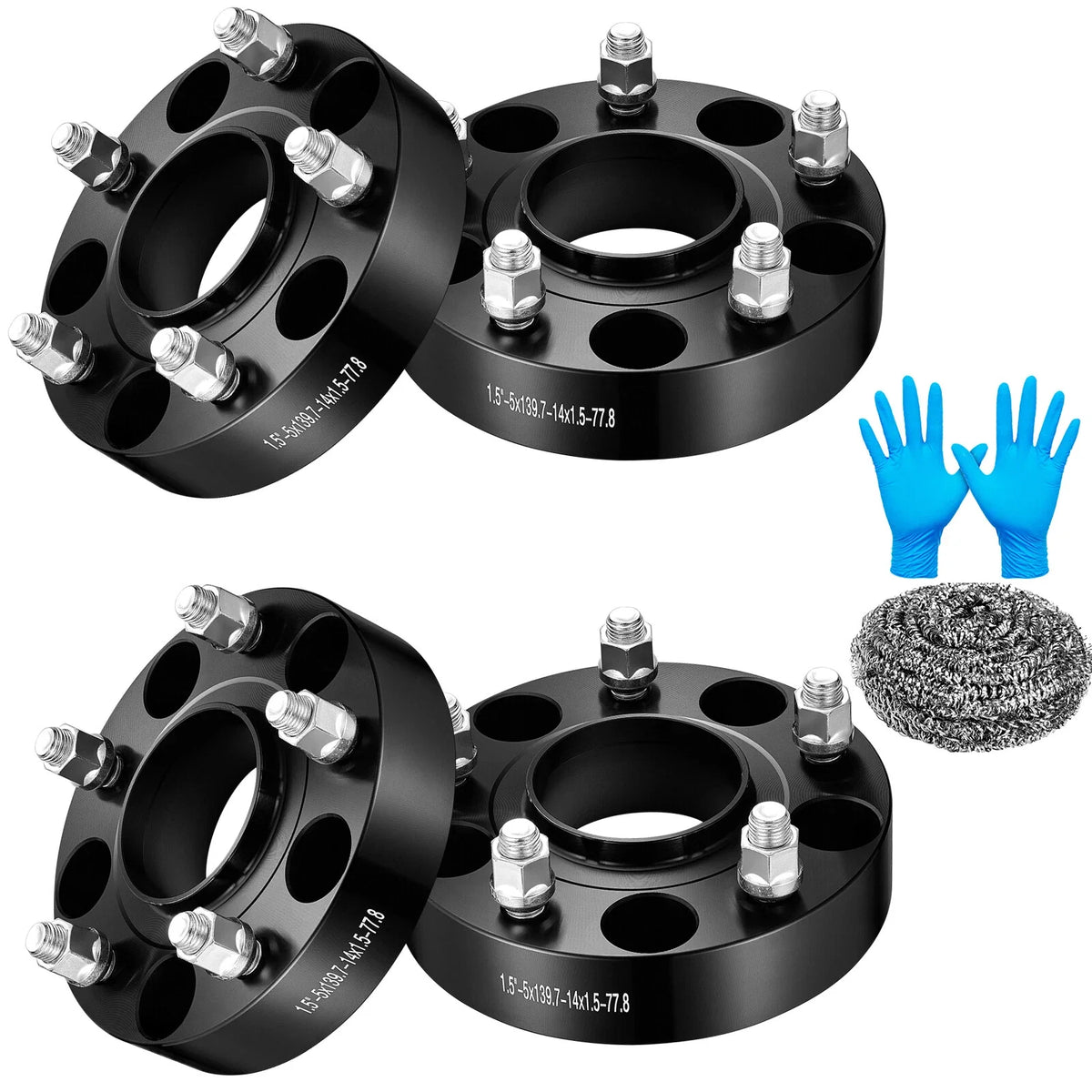 1.5" Hubcentric Wheel Spacers for Dodge Ram 1500 (2012–2018)