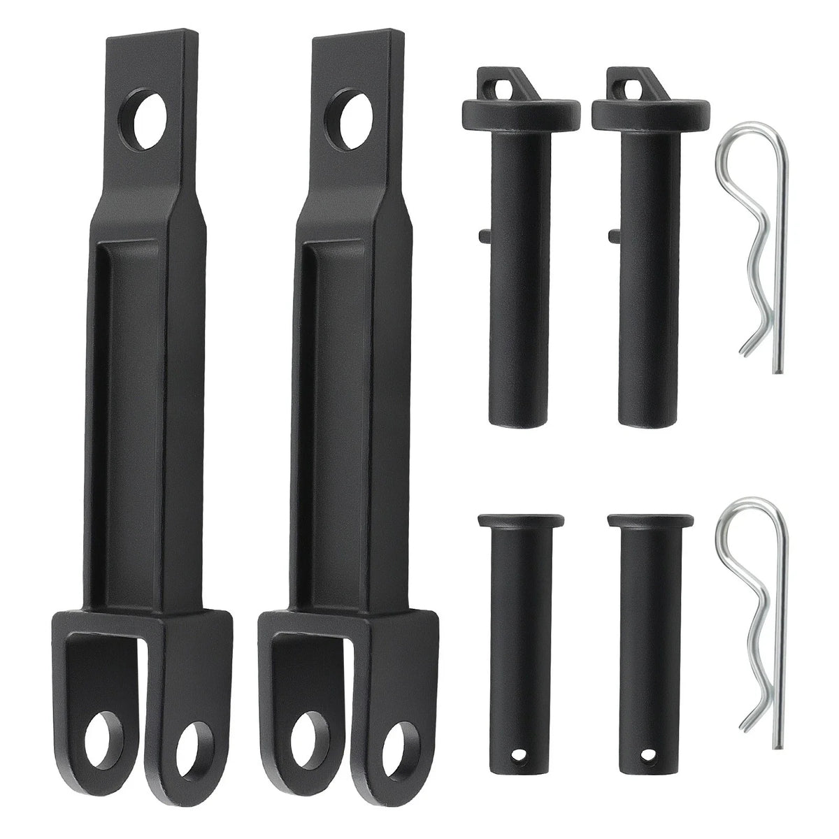2X Tow Hook with Pull Pin & Frame Pin Kit for 2007-2017 Peterbilt 384 386