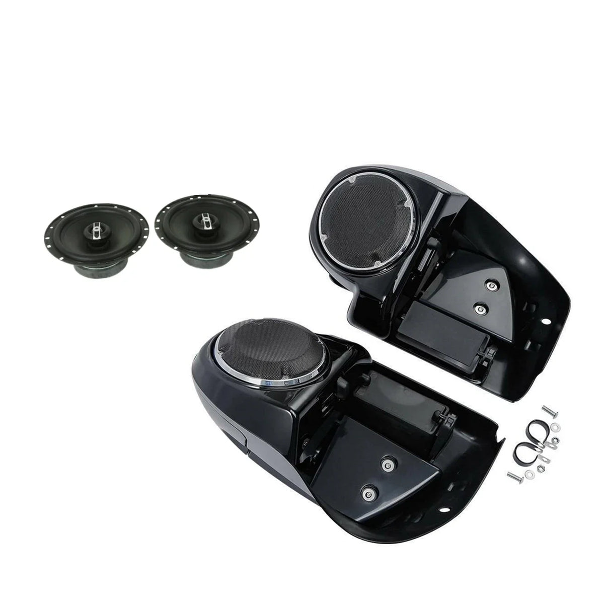 Lower Vented Fairings & 6.5" Speakers for Harley Electra Glide (2014–2024)