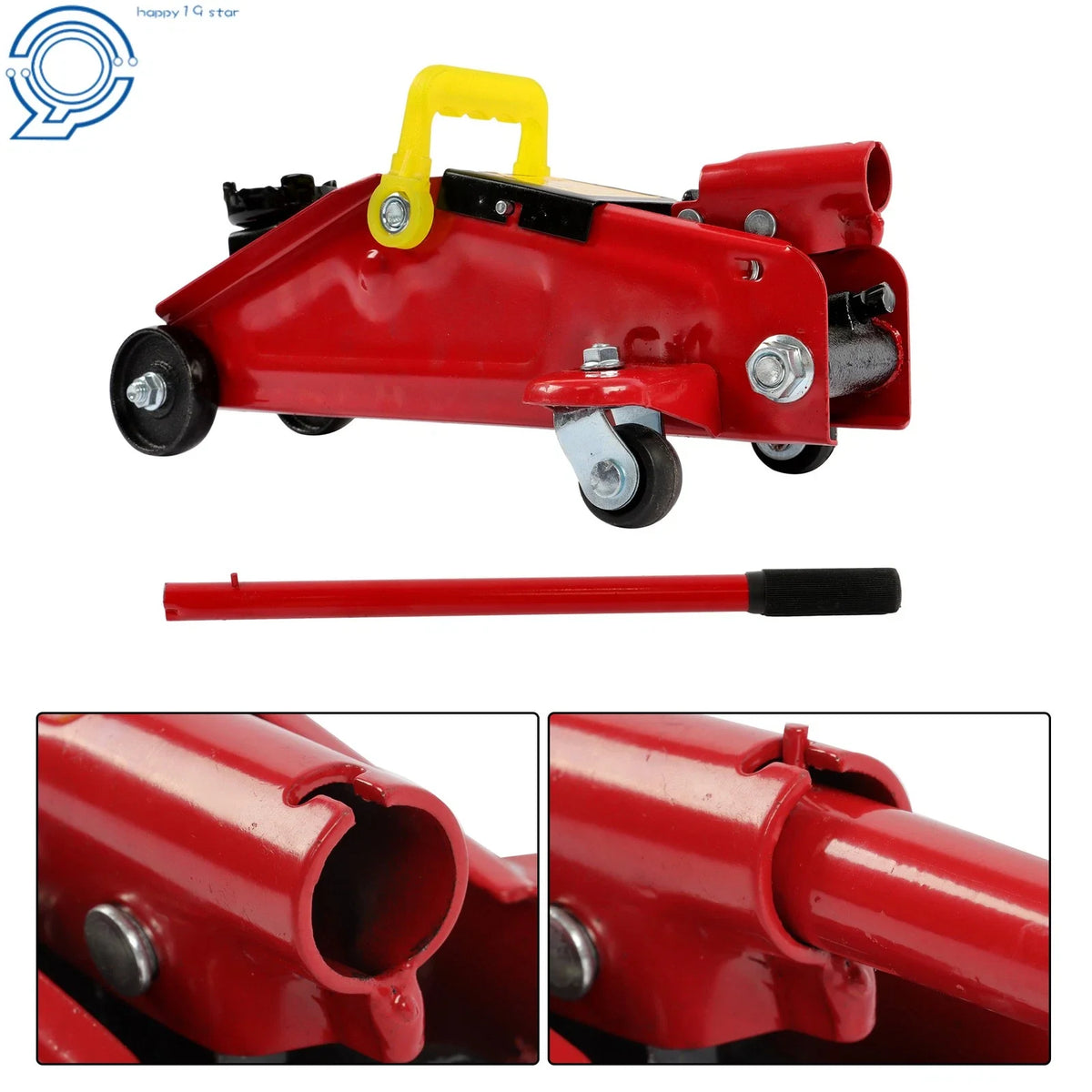 1.5 Ton Floor Jack Hydraulic Trolley with Case Included