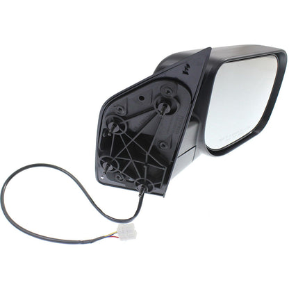 Manual Folding Black Power Mirror for Nissan Titan Passenger Side 2010-2015