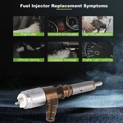 Injector Common Rail for Caterpillar C4.4 C6.6 R1300G 10R7672 2645A747