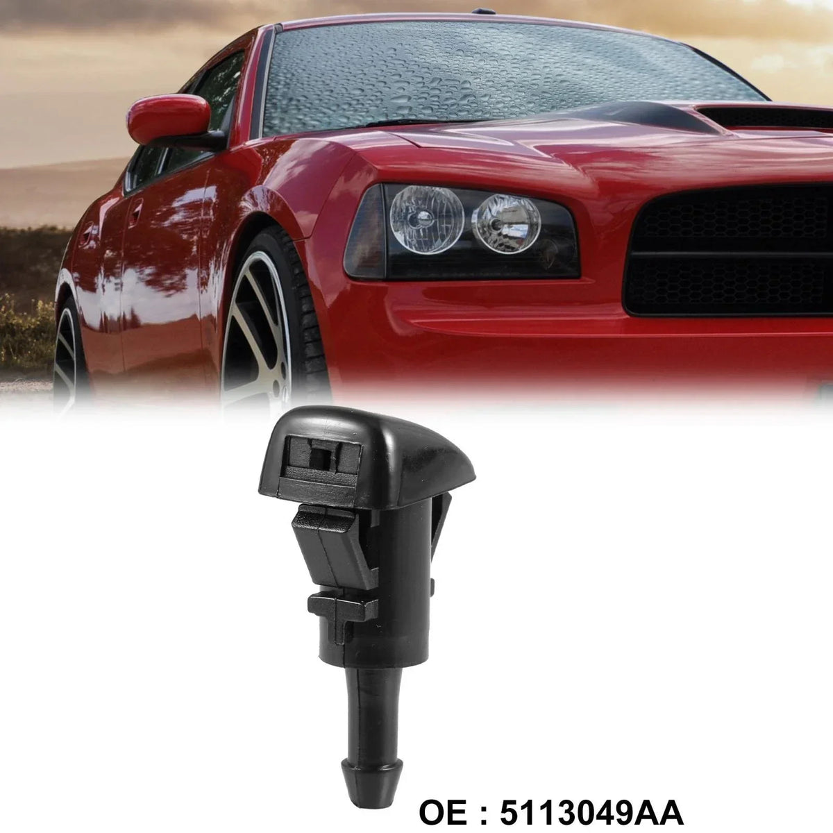 Washer Sprayer Nozzle for Chrysler Dodge Vehicles 2011-2023