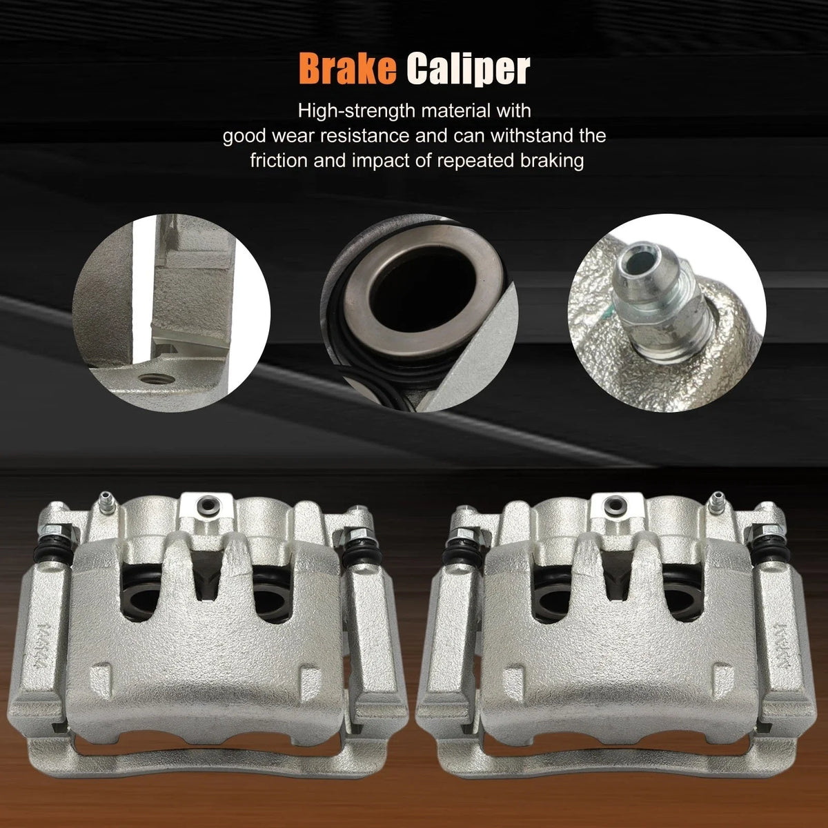 2005-2007 Ford F-250 Super Duty Front Rear Brake Calipers
