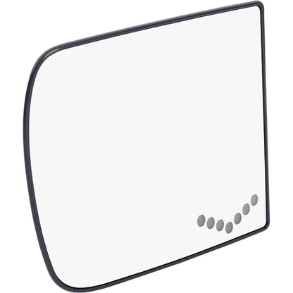 Left Side Heated Mirror Glass for Chevy Hand Driver