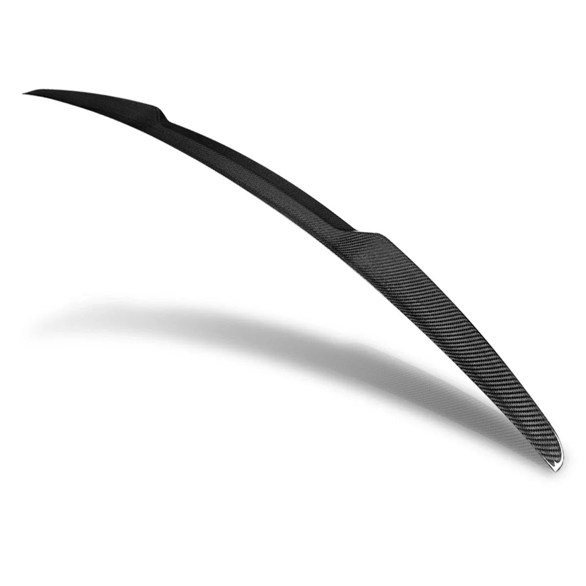Carbon Fiber V-Style Rear Trunk Lid Spoiler for Audi A4 Quattro (2009–2012)