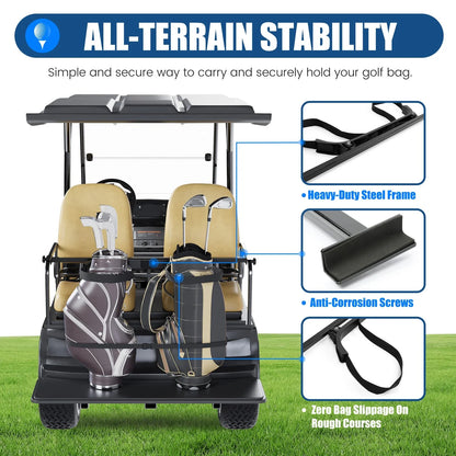 Golf Bag Holder Bracket (Universal) for Yamaha, EZGO, Club Car
