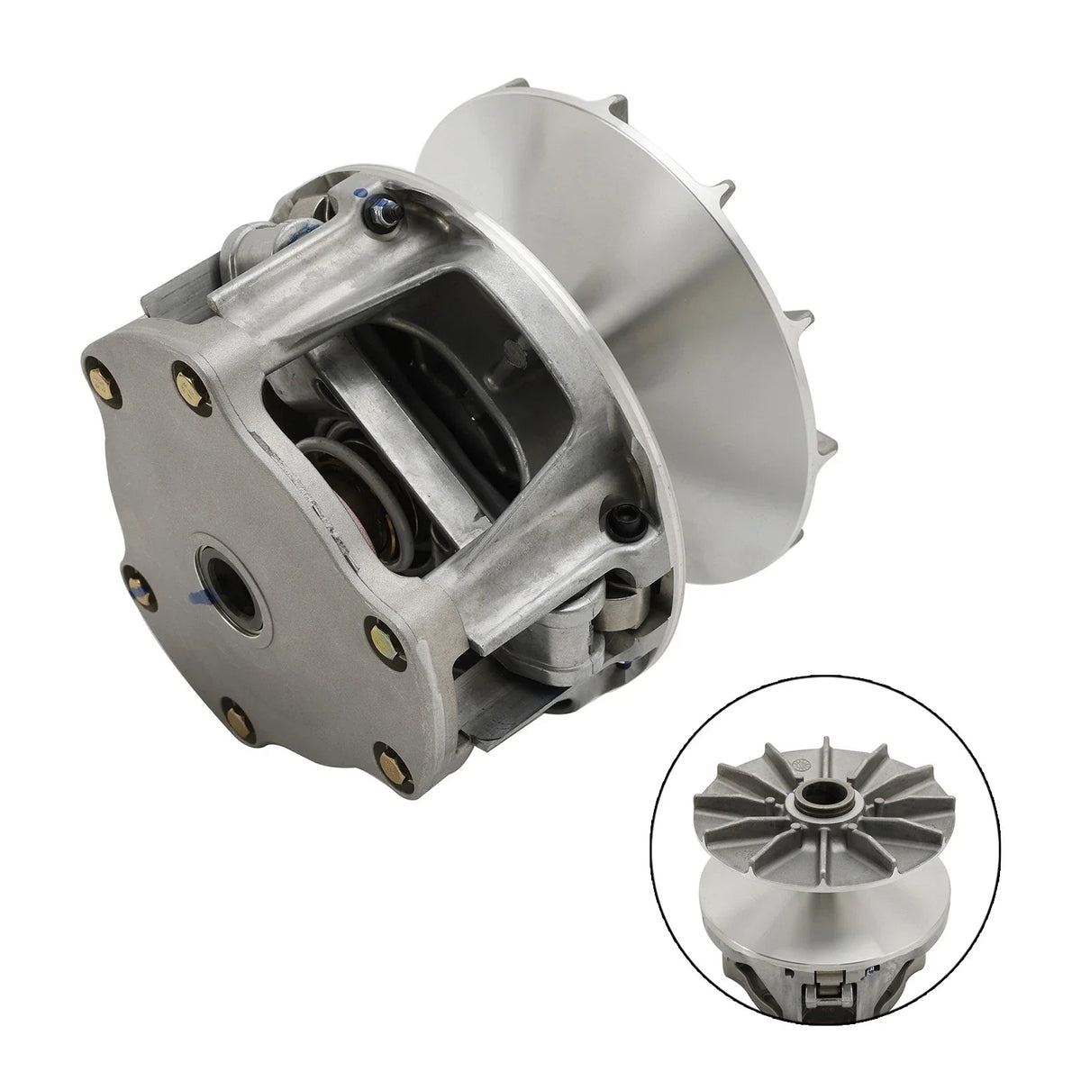 Clutch Variator Pulley Set Front 1323689 for Polaris RZR XP General 2015-2023