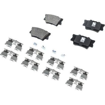 Brake Disc and Pad Kit - Rear for Toyota RAV4 (2006 to 2018) Ceramic