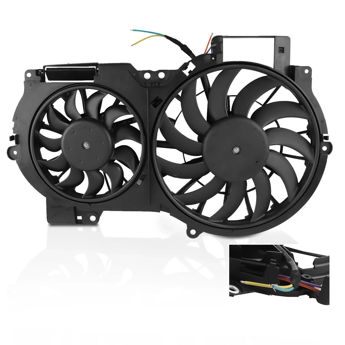 Fan Assembly for Audi A6/Quattro 3.0/3.2 (2005–2011) 4F0121207A 4F0121207E
