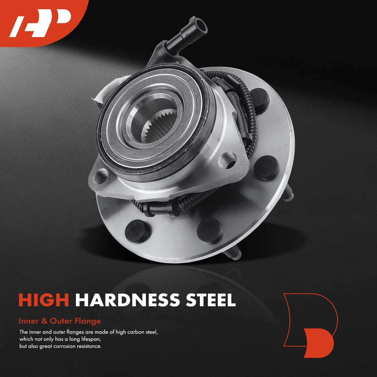 Front Hub and Bearing Pair for Ford F-150 (2000-2003) F-250 (1997-1999)