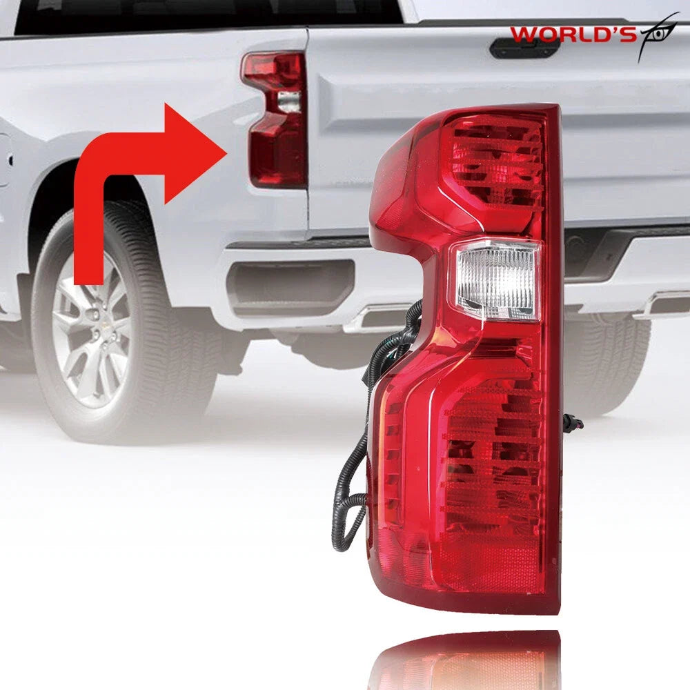 Tail Light for Chevy Silverado 1500 (2019–2023) LED Driver Side