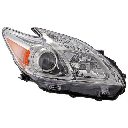 Headlight for Toyota Prius (2012–2015) Passenger Side Halogen TO2519134 8113047520