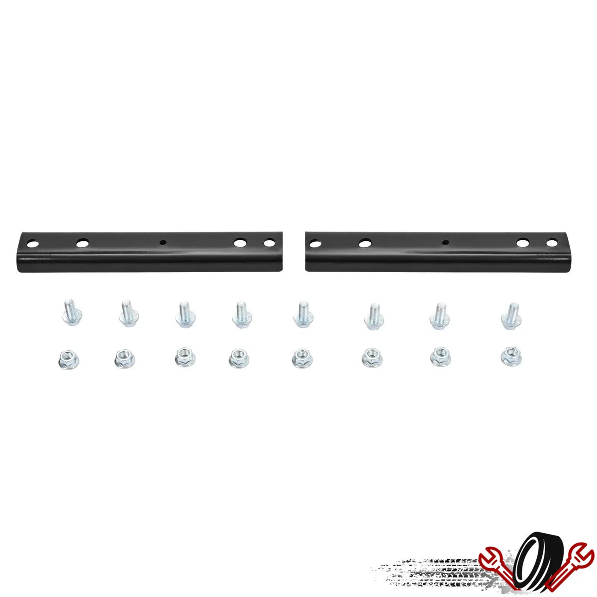 Set of 2 Rear Bumper Brackets for Ford F250 F350 F450 Super Duty (1999–2016)