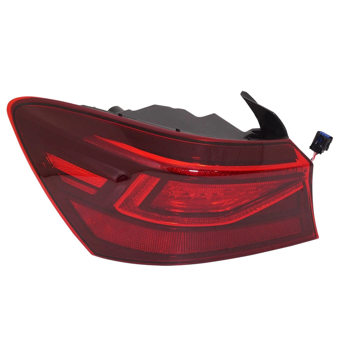 Tail Light Set for Kia Forte (2019–2021) Left & Right Outer LED Red Lens