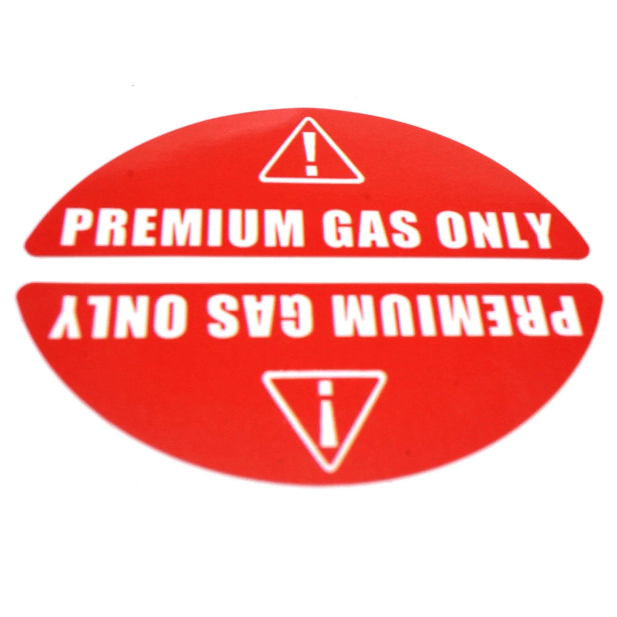 Gas Only Sticker - Universal Fit, Weather Proof Design