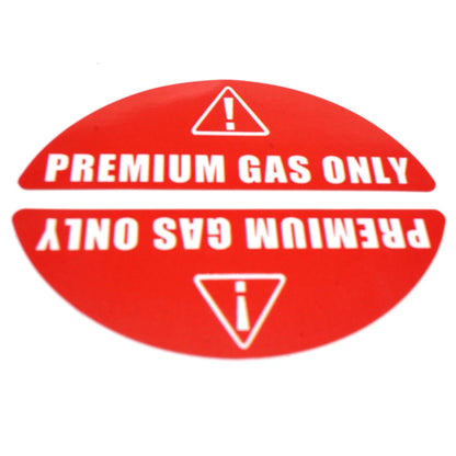 Gas Only Sticker - Universal Fit, Weather Proof Design