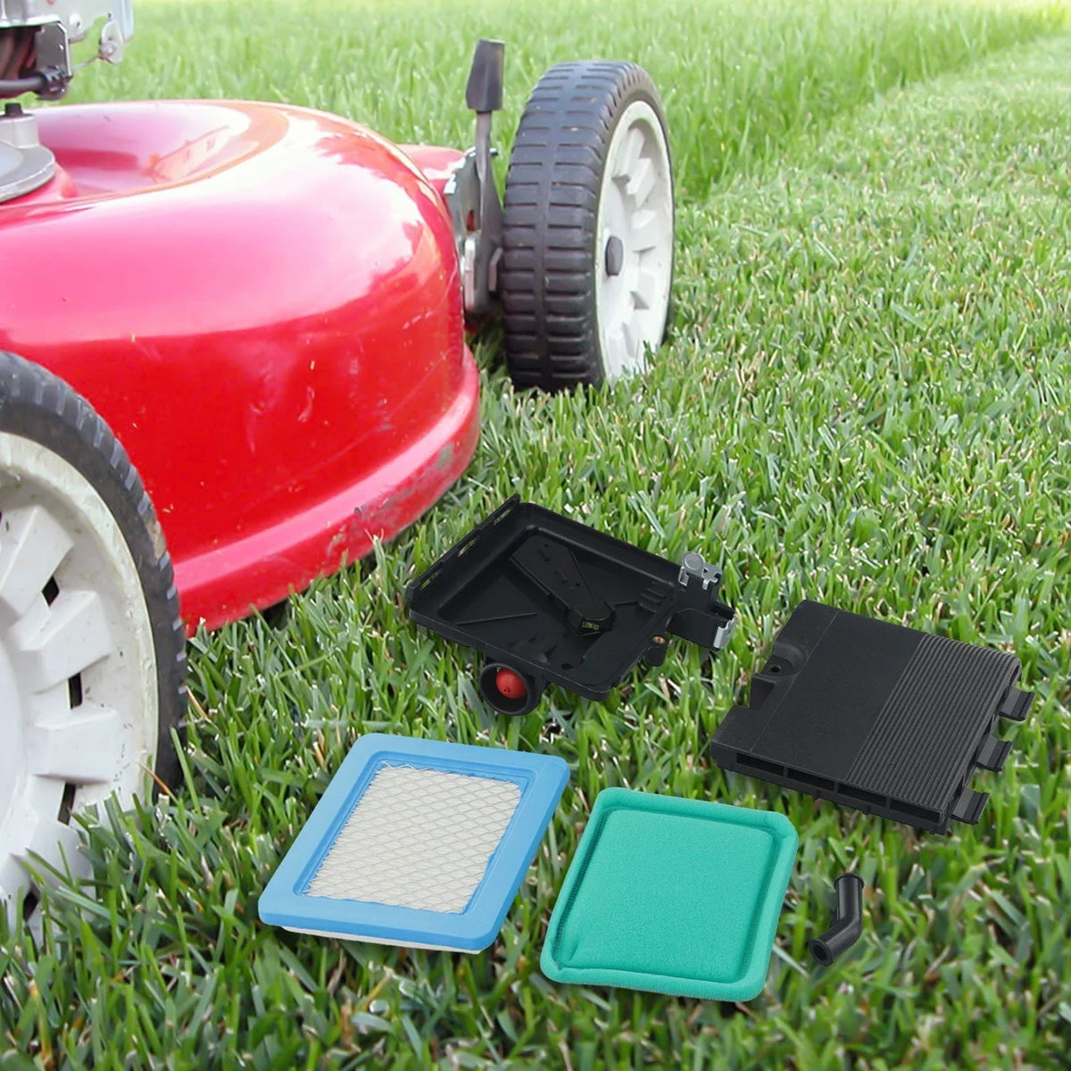 Air Cleaner Cover with Air Filter for Compatible Engine Models