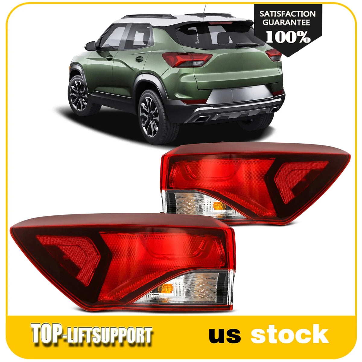 Outer Rear Tail Lights Assembly for Chevy Trailblazer (2021–2025)