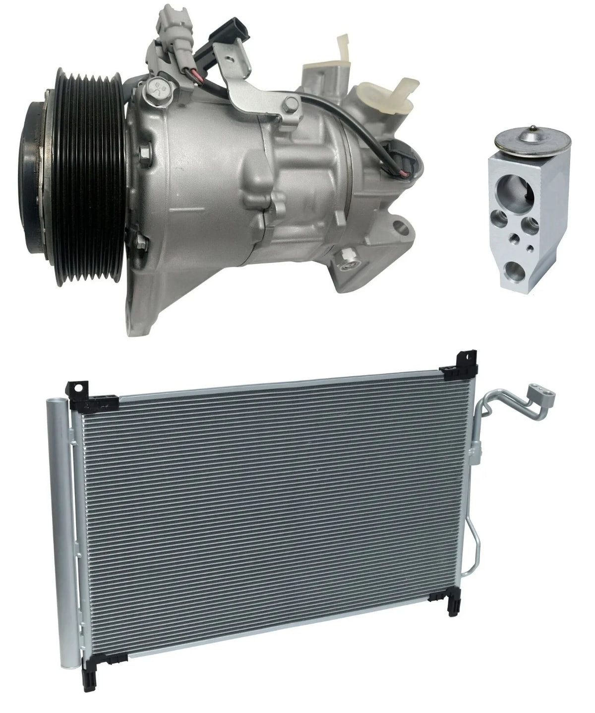 AC Compressor Kit With Condenser for Nissan Murano 3.5L (2015–2020)