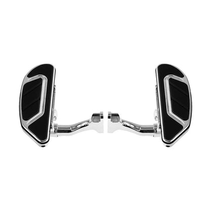 Chrome Rear Floorboard Bracket for Harley Road King, Street Glide (1993–2025)
