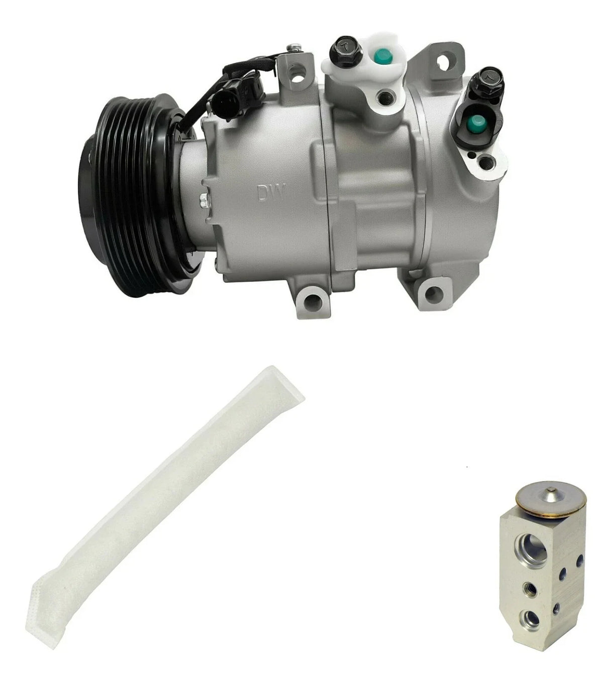 AC Compressor Kit Replacement for Kia Rondo 2.4L (2011–2012)